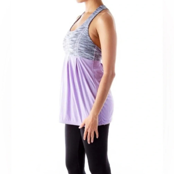 Lululemon Power Dance Tank in Space Dye Lilac - Picture 4 of 11